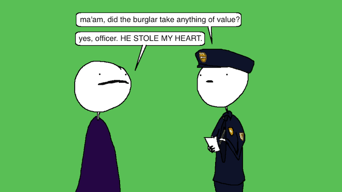 Auntie SparkNotes: A Burglar Ruined My Relationship