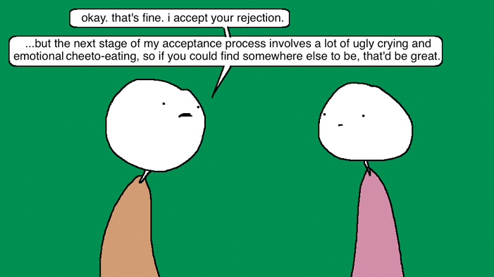 Auntie SparkNotes: He Rejected Me and I Can't Act Normal