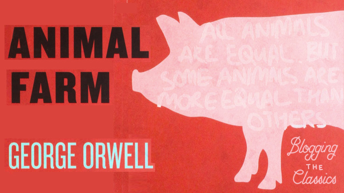 A summary of the novel animal farm by george orwell
