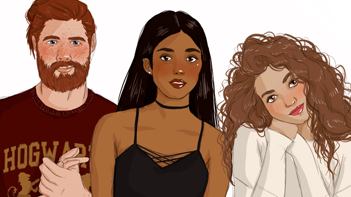 Gorgeous Illos of Charlie Weasley, Angelina Johnson, & 8 More of Our Fave Underrated <em>Harry Potter</em> Characters