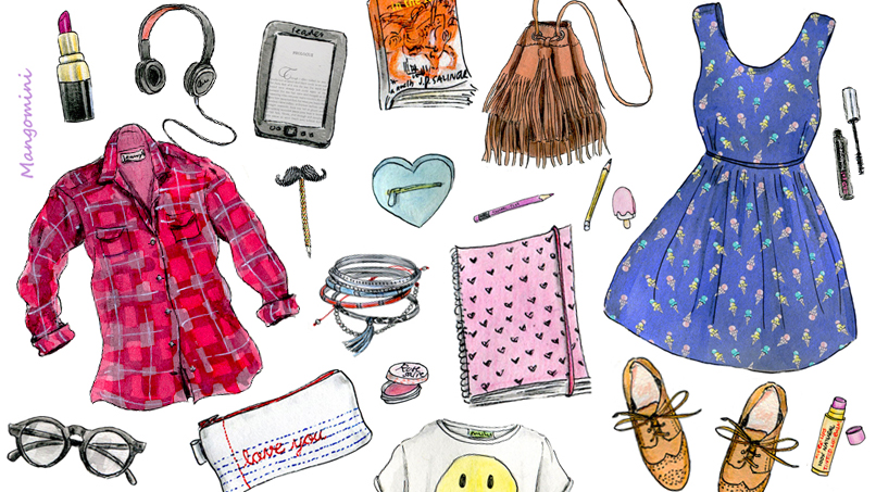 Perfect Outfits for the First Day of School-ILLUSTRATED!