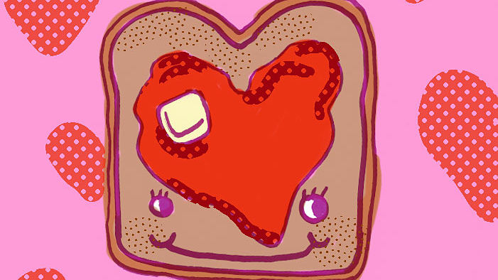 Food-Themed Valentines for Your Favorite Hunk (of Cheese)