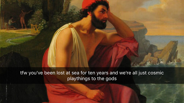 Snapchats from Odysseus