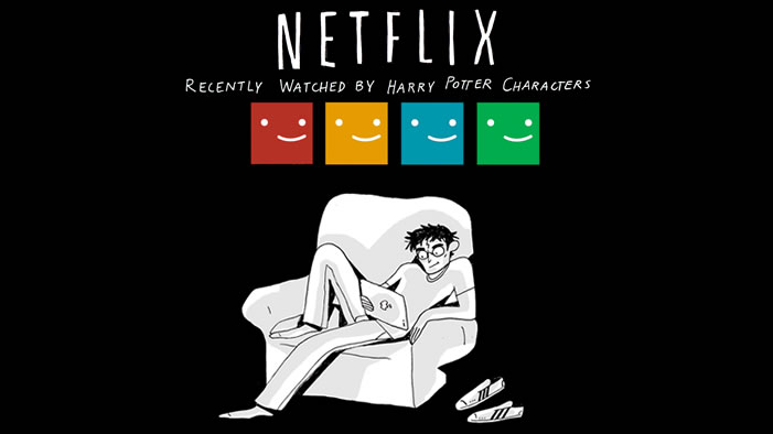 Netflix Recently Watched by <i>Harry Potter</i> Characters