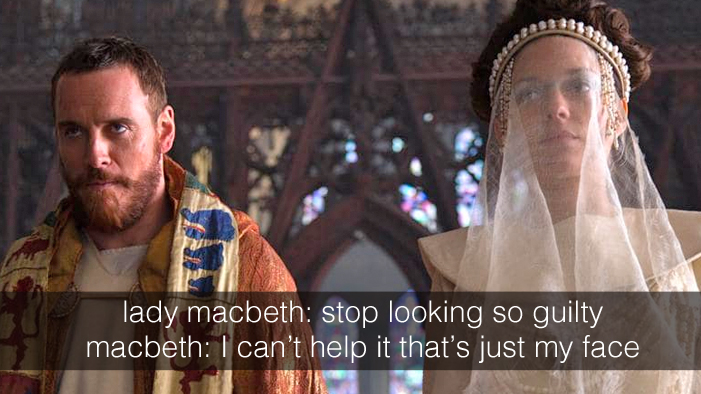 Snapchats from <em>Macbeth</em>