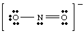 Lewis structure of NO2.