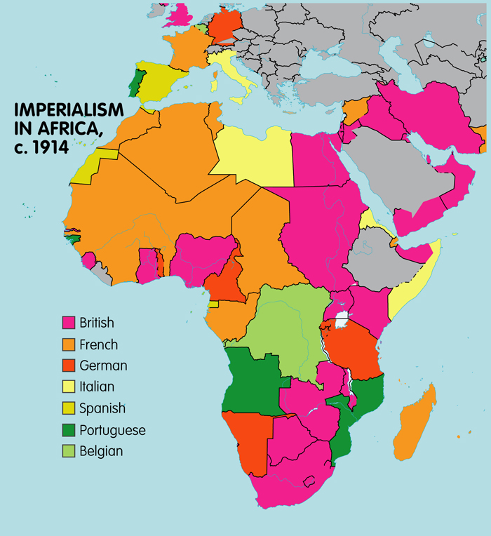 Missionaries In Africa 1800s. IMPERIALISM IN AFRICA, c. 1914