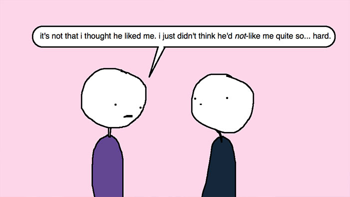 Auntie SparkNotes: I Don't Even Like Him, So Why Do I Feel So Awful That He Rejected Me?