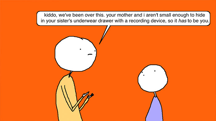 Auntie SparkNotes: My Parents Want Me to Spy on My Sister