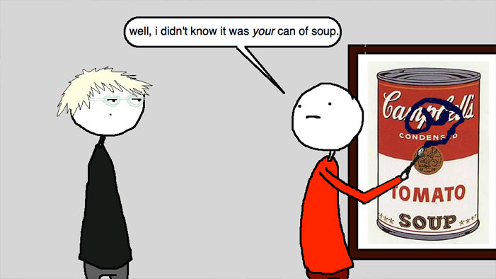 Auntie SparkNotes: My Brother Messed With My Artwork