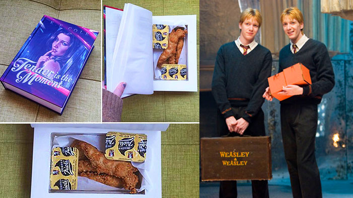 Today in Magical Things, KFC Invented a Secret Chicken Compartment Inside a Book