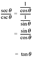 SparkNotes: SAT Subject Test: Math Level 2: Cosecant, Secant, and Cotangent