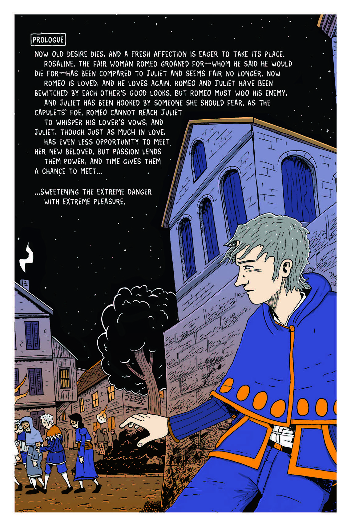 Romeo and Juliet Act 2 Prologue Page 54 Graphic Novel